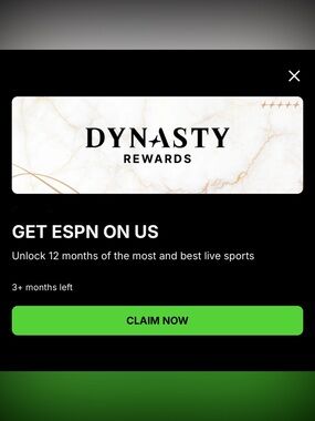 ESPN Unlimited 1 year subscription code